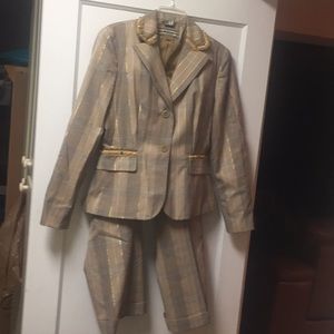 Beige Jacket and Pants